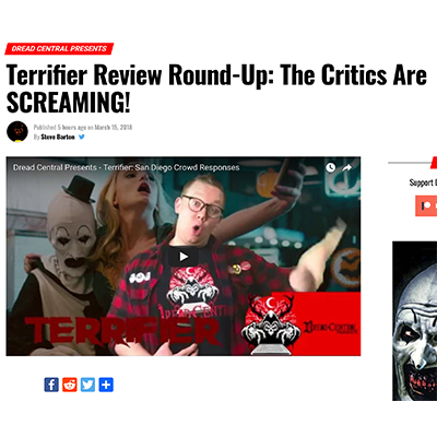 Terrifier Review Round-Up: The Critics Are SCREAMING!
